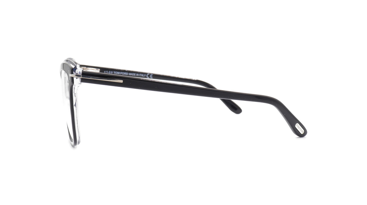 Paire de lunettes de vue Tom-ford Tf5619-b couleur noir - Côté droit - Doyle