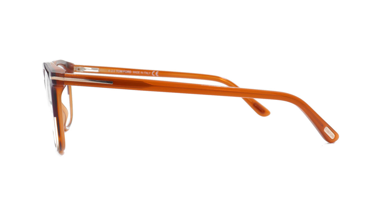 Paire de lunettes de vue Tom-ford Tf5636-b couleur brun - Côté droit - Doyle