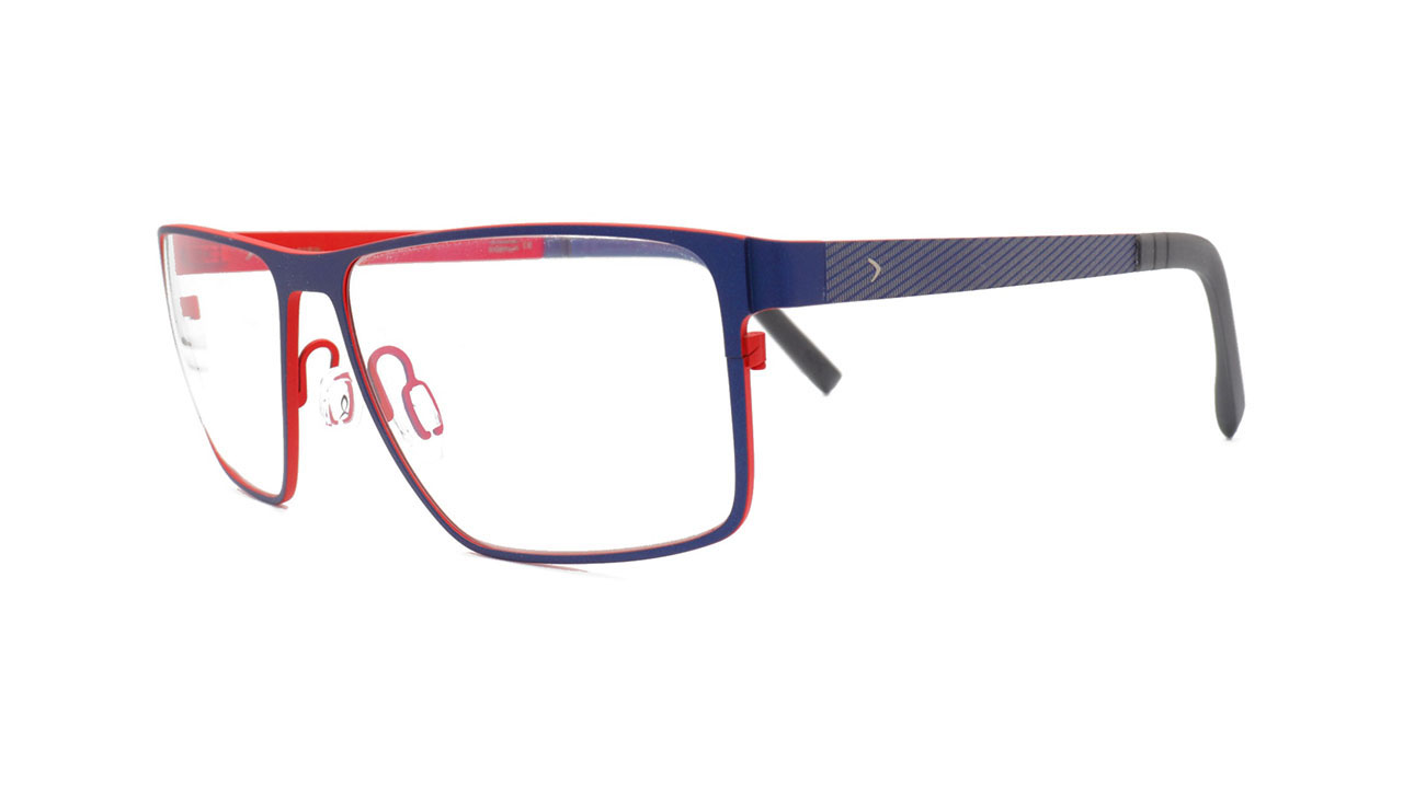 Paire de lunettes de vue Blackfin Bf935 skansen couleur marine - Côté à angle - Doyle