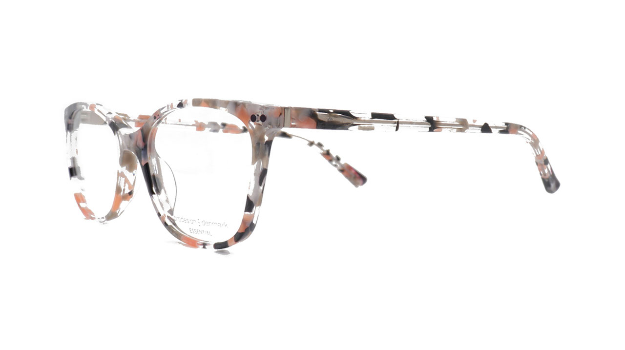 Paire de lunettes de vue Prodesign 3625 couleur gris - Côté à angle - Doyle