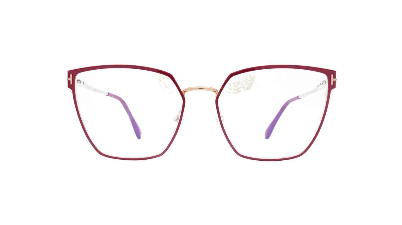 Paire de lunettes de vue Tom-ford Tf5574-b couleur rose - Doyle