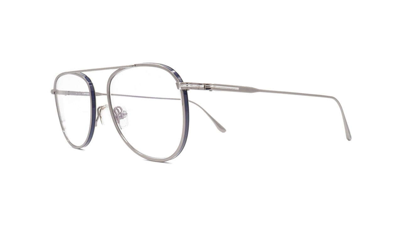 Paire de lunettes de vue Tom-ford Tf5691-b couleur bronze - Côté à angle - Doyle