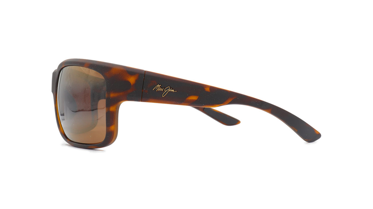 Paire de lunettes de soleil Maui-jim H815 couleur brun - Côté droit - Doyle