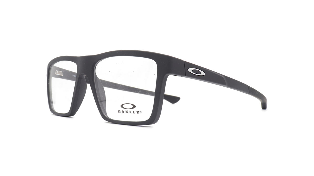 Paire de lunettes de vue Oakley Volt drop ox8167-0154 couleur noir - Côté à angle - Doyle