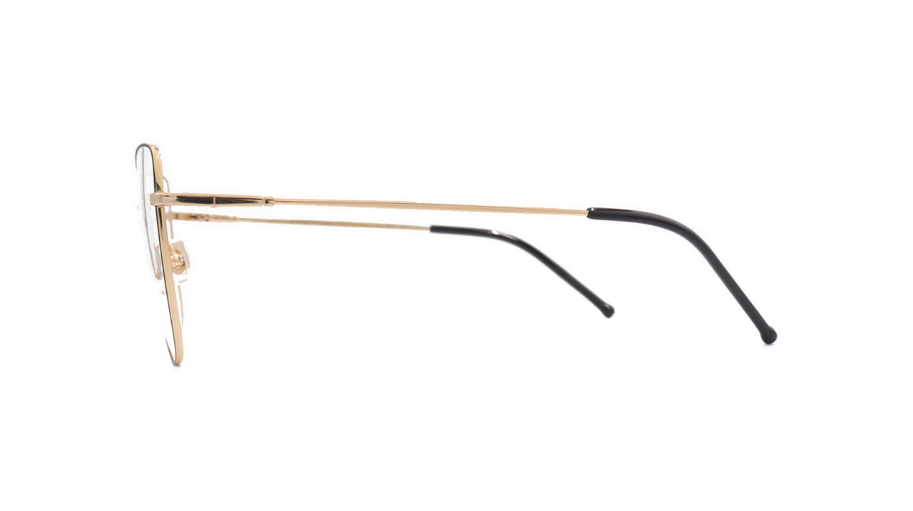 Paire de lunettes de vue Gigi-studios Luna couleur noir - Côté droit - Doyle
