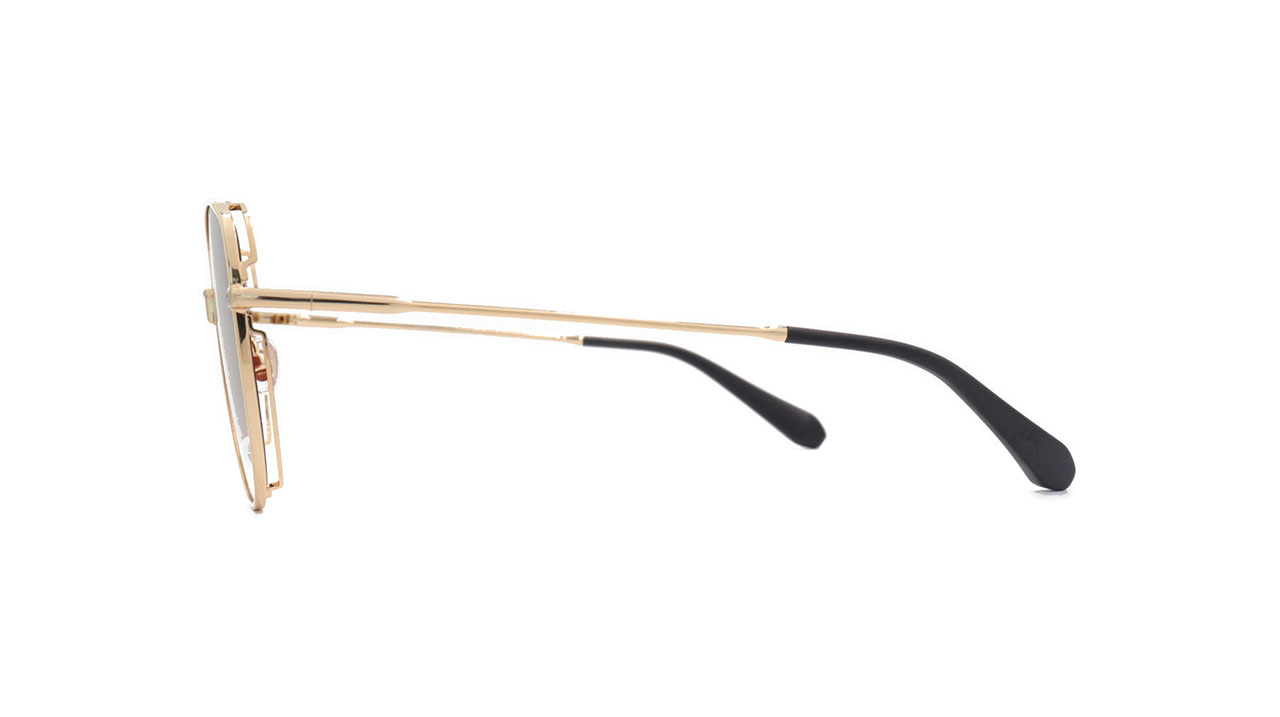 Paire de lunettes de soleil Gigi-studios Ellen/s couleur or - Côté droit - Doyle