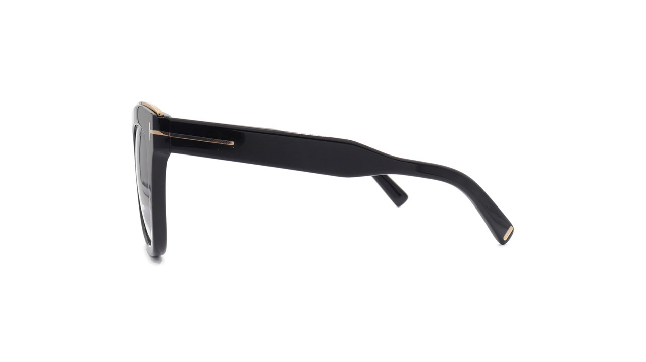 Paire de lunettes de soleil Tom-ford Tf685 /s couleur noir - Côté droit - Doyle