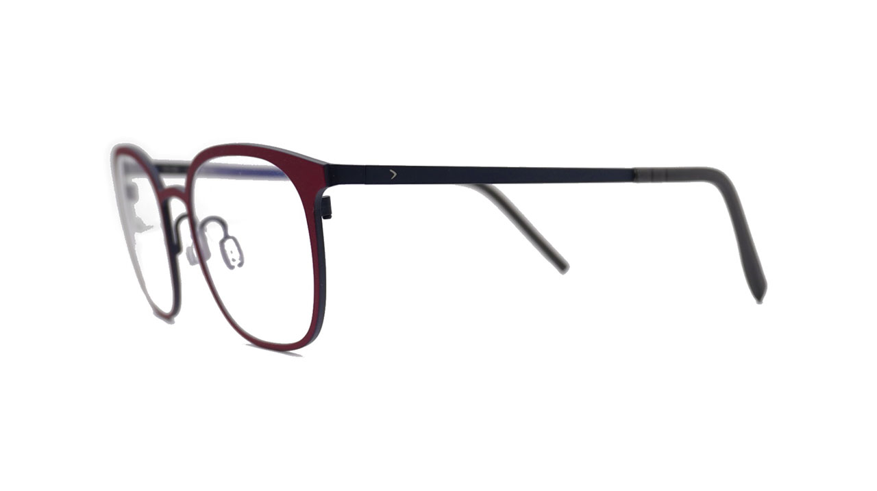 Paire de lunettes de vue Blackfin Bf899 norden couleur marine - Côté droit - Doyle
