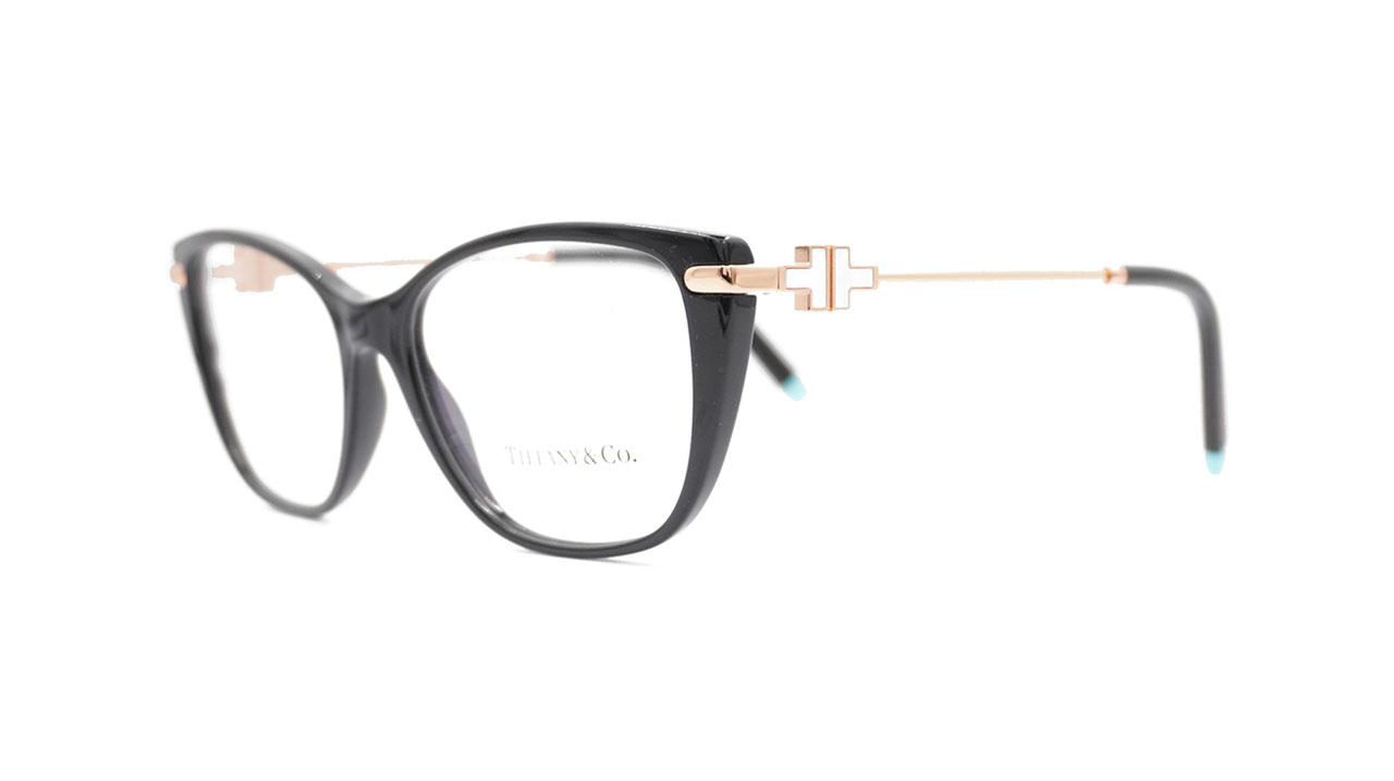 Paire de lunettes de vue Tiffany Tf2216 couleur noir - Côté à angle - Doyle