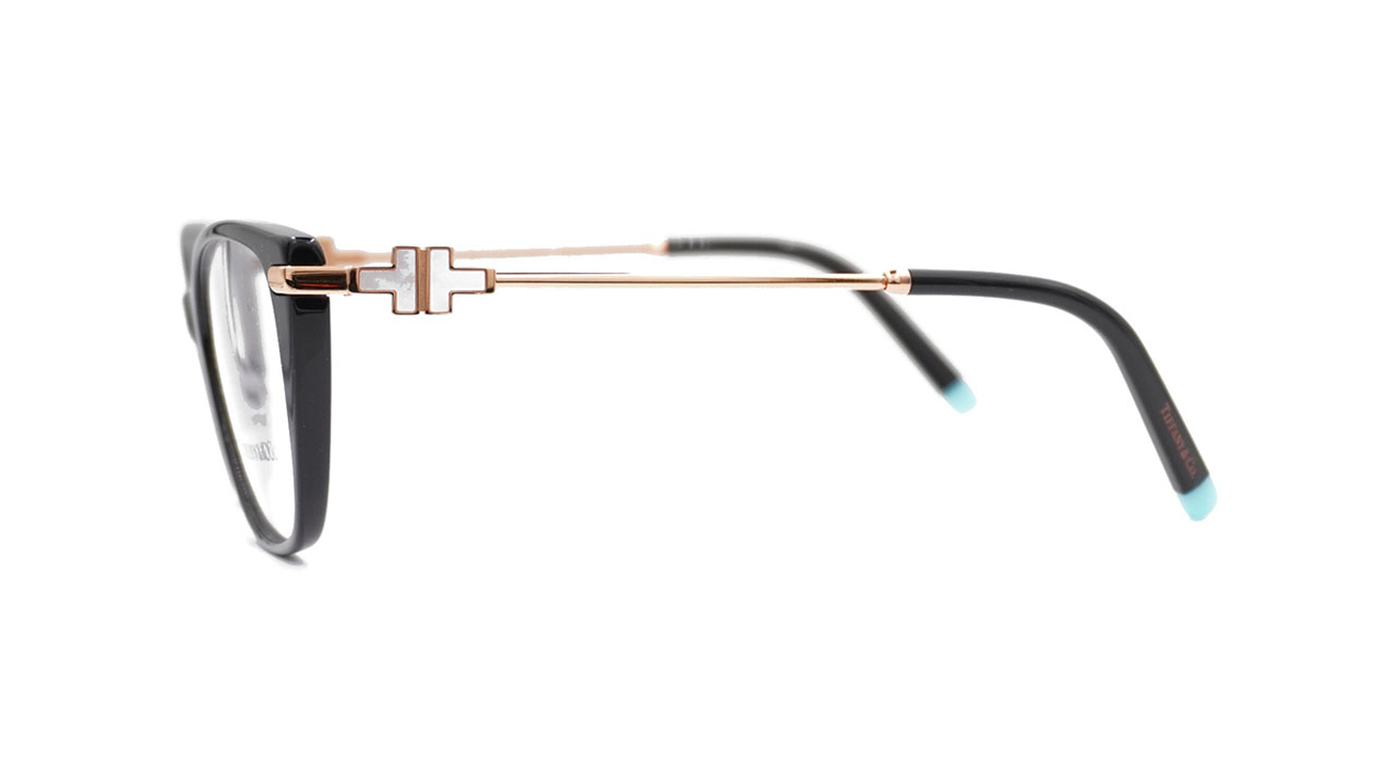 Paire de lunettes de vue Tiffany Tf2216 couleur noir - Côté droit - Doyle