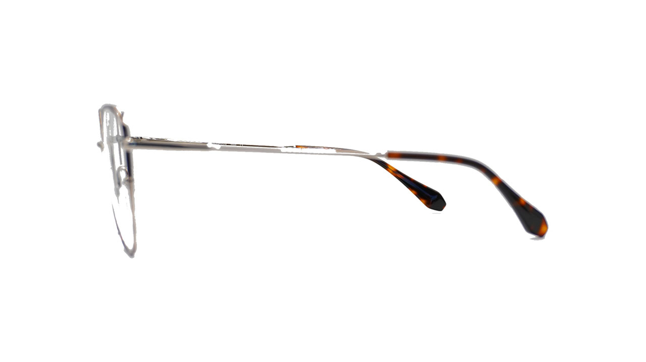 Paire de lunettes de vue Gigi-studios Luzia couleur brun - Côté droit - Doyle
