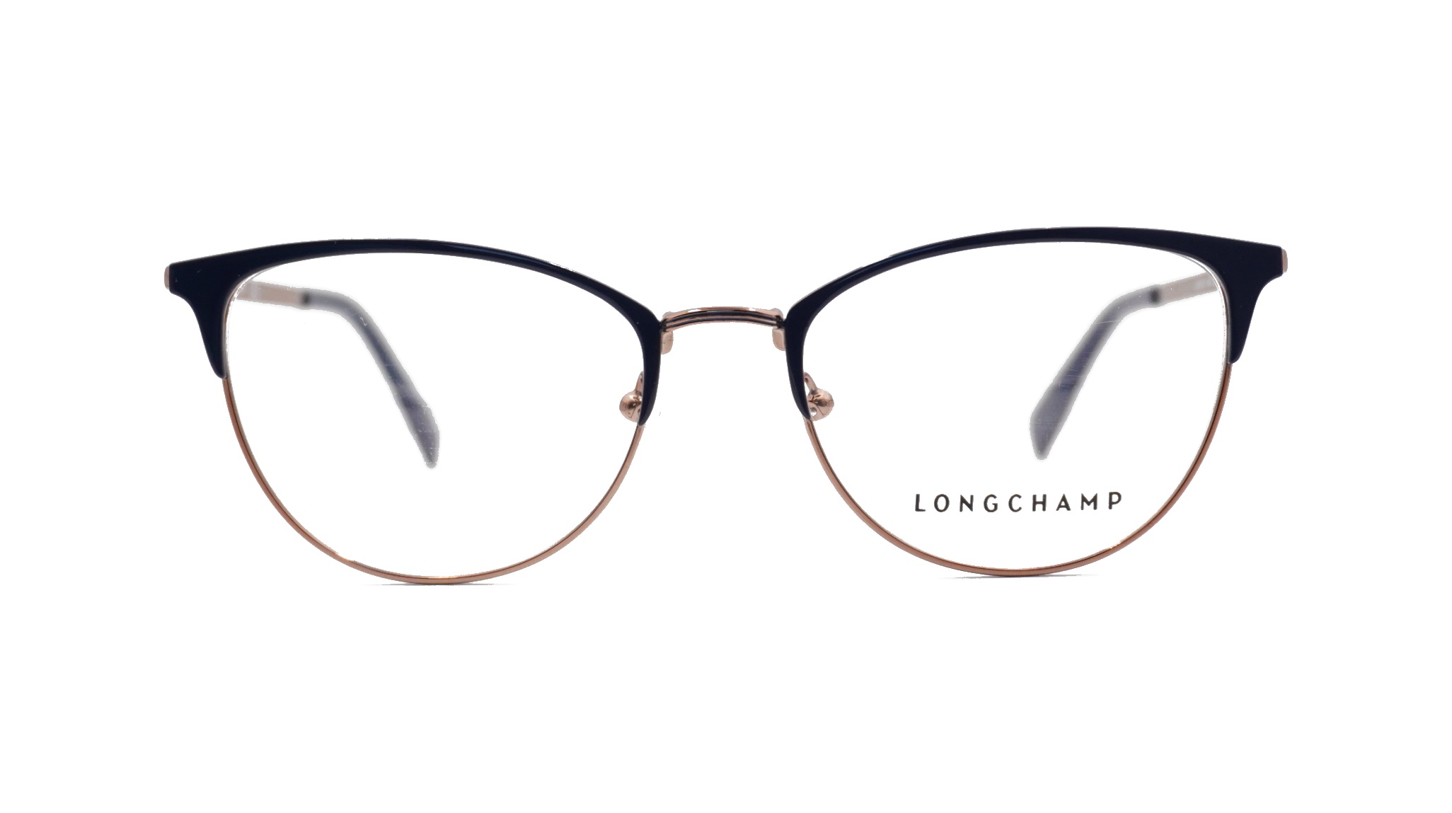 Paire de lunettes de vue Longchamp Lo2120 couleur marine - Doyle