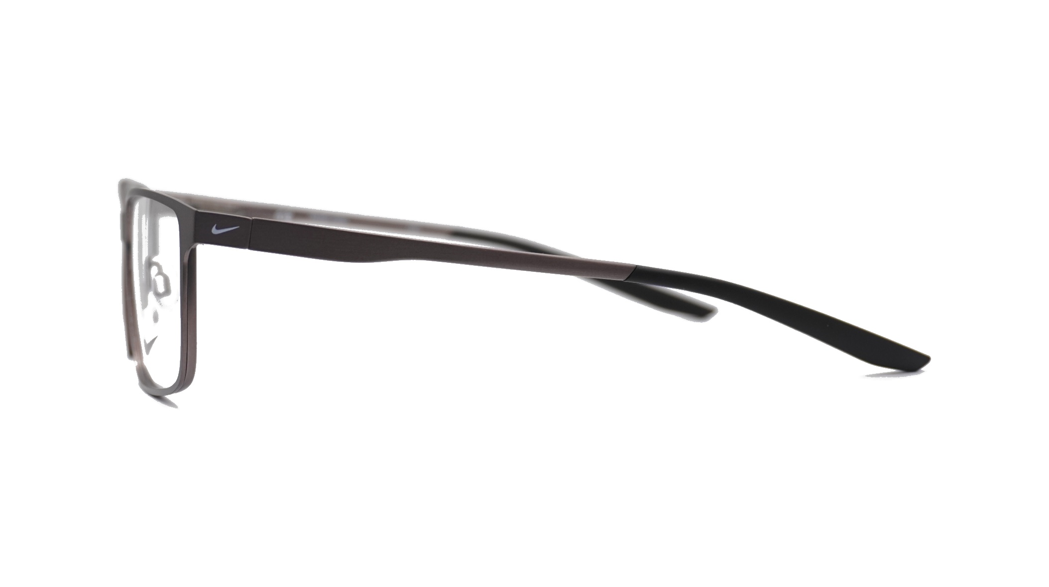 Paire de lunettes de vue Nike 8046 couleur bronze - Côté droit - Doyle