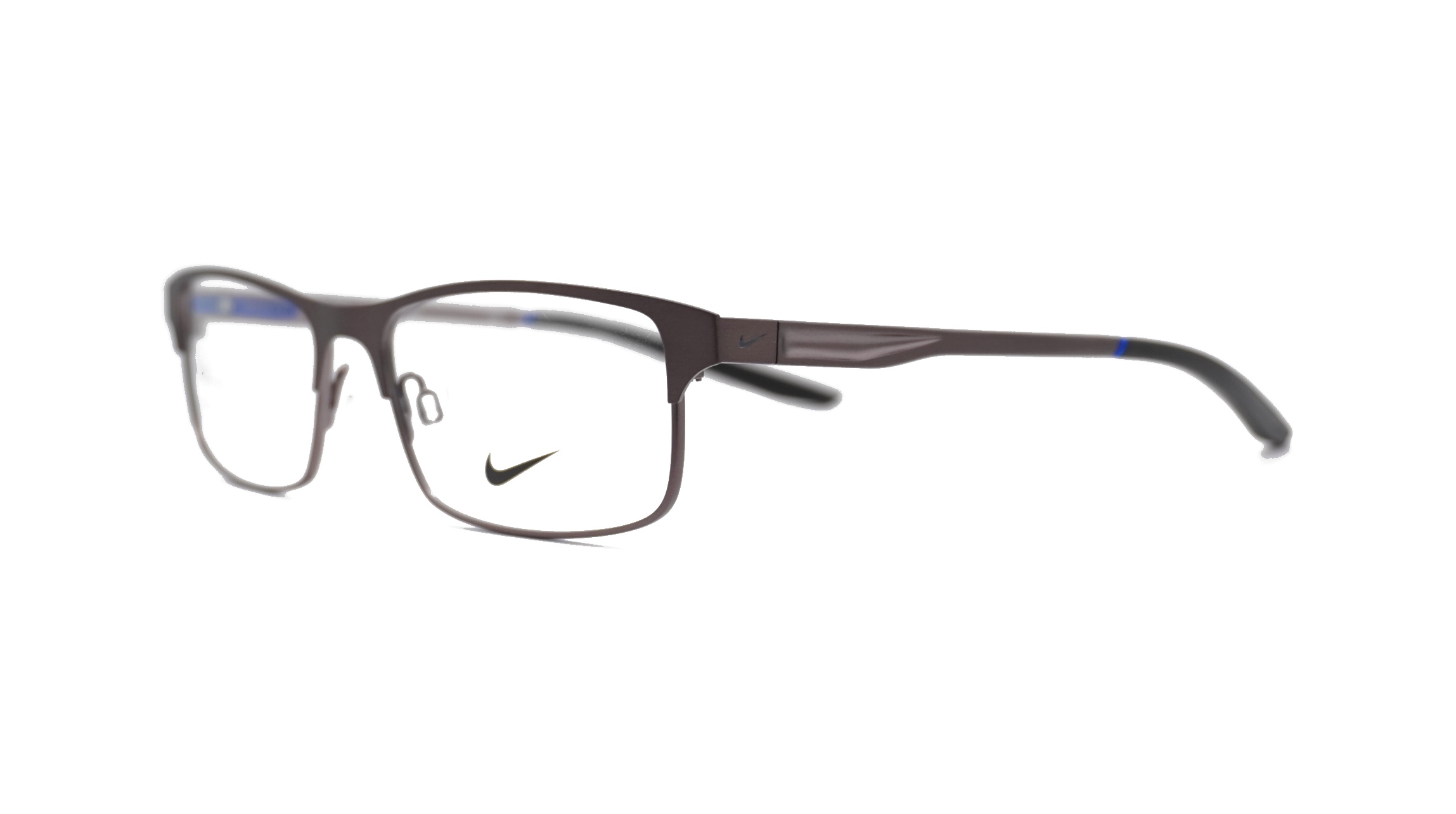 Paire de lunettes de vue Nike 8048 couleur noir - Côté à angle - Doyle