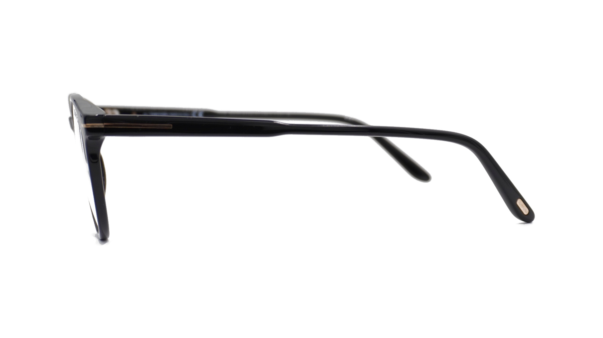 Paire de lunettes de vue Tom-ford Tf5695-b couleur noir - Côté droit - Doyle