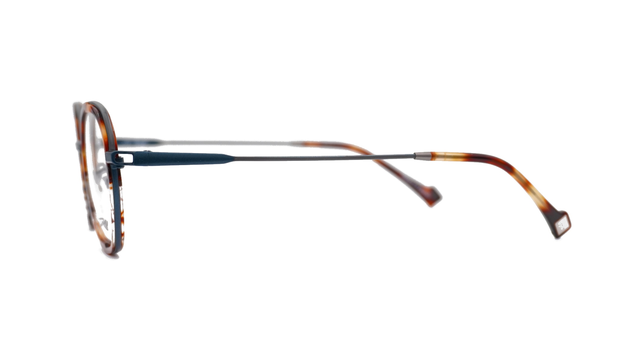 Paire de lunettes de vue Jf-rey Jf2954 + clip couleur bleu - Côté droit - Doyle