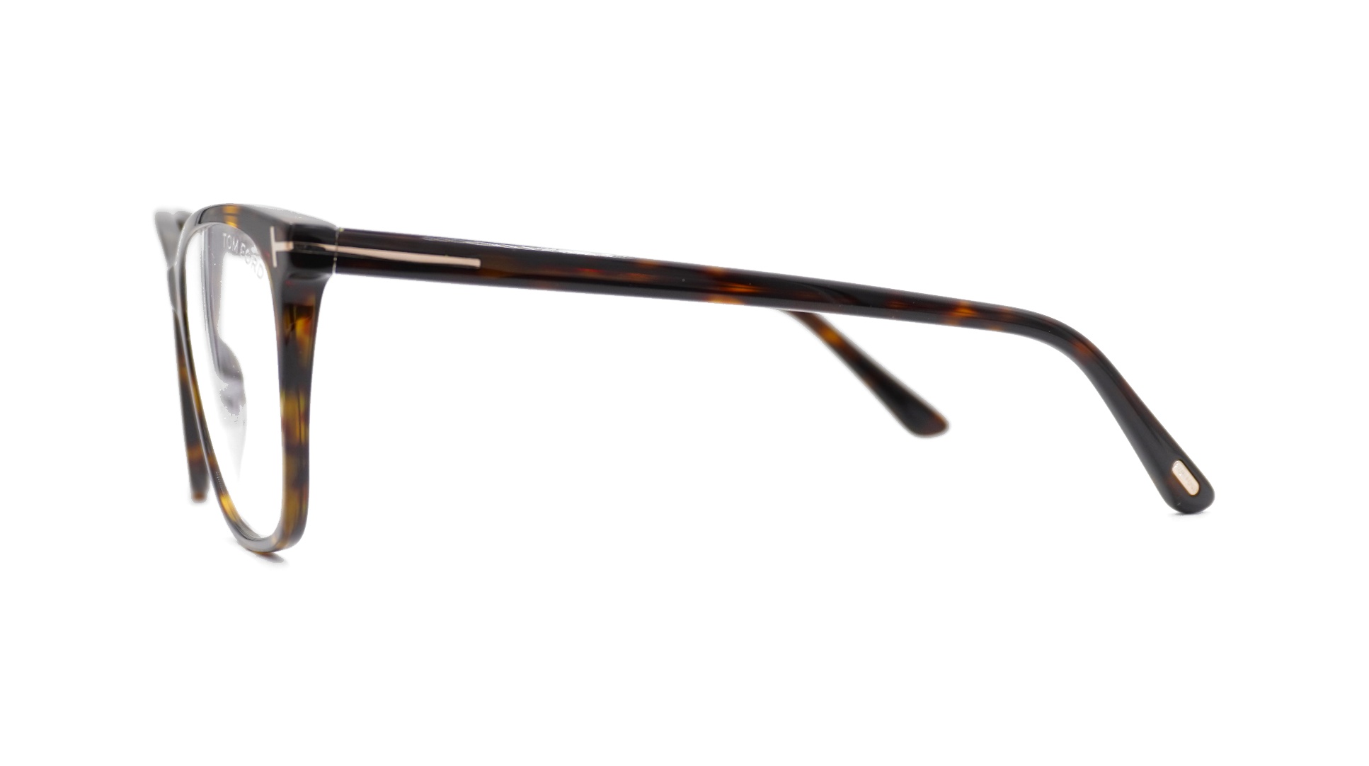 Paire de lunettes de vue Tom-ford Tf5762-b couleur brun - Côté droit - Doyle