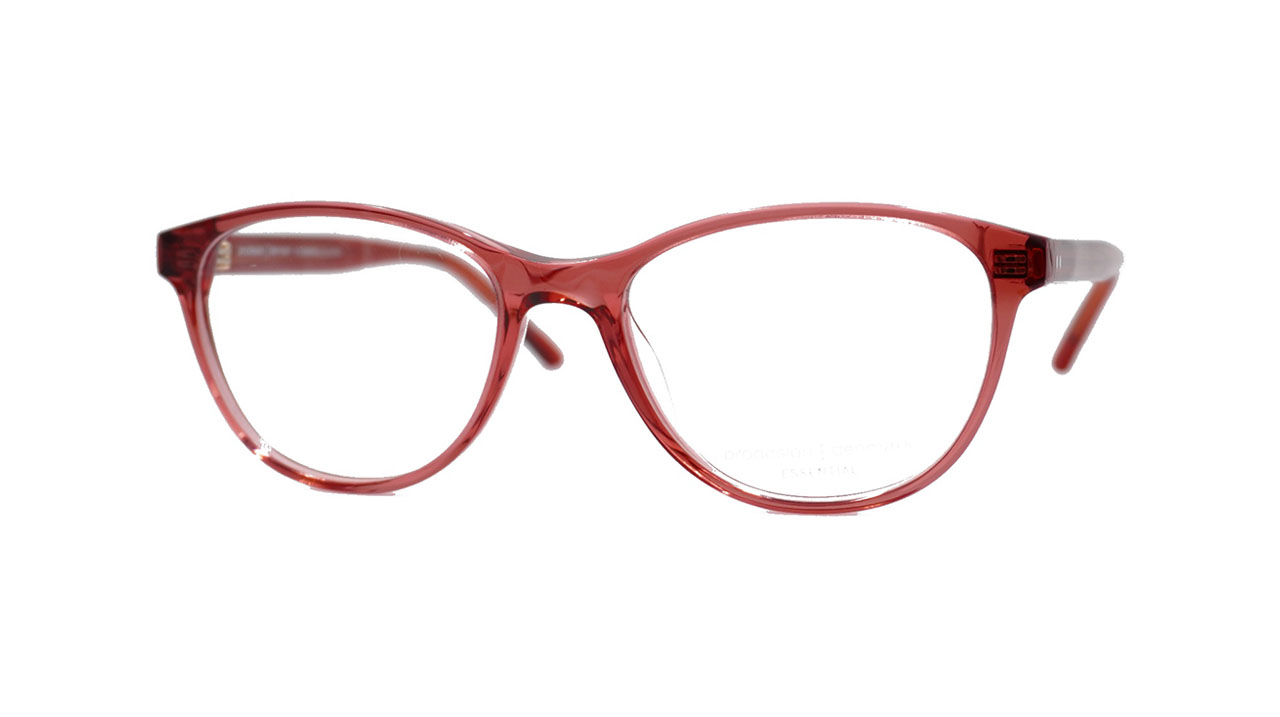Paire de lunettes de vue Prodesign 3632 couleur rose - Côté à angle - Doyle