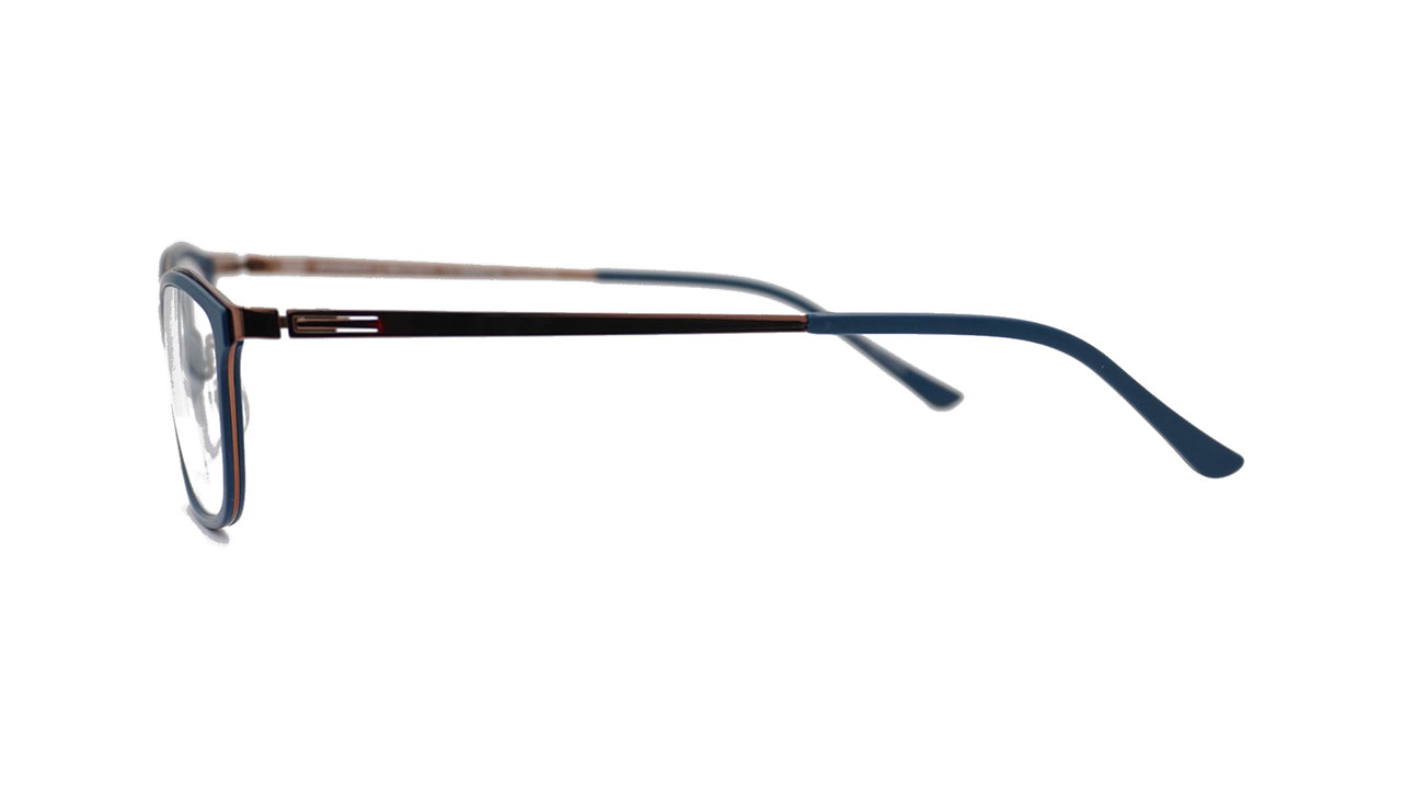 Paire de lunettes de vue Prodesign 3174 couleur bleu - Côté droit - Doyle
