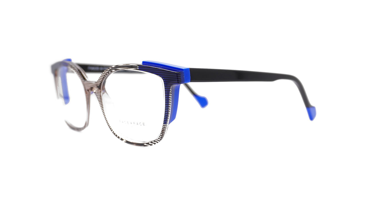 Paire de lunettes de vue Face-a-face Shift 2 couleur marine - Côté à angle - Doyle