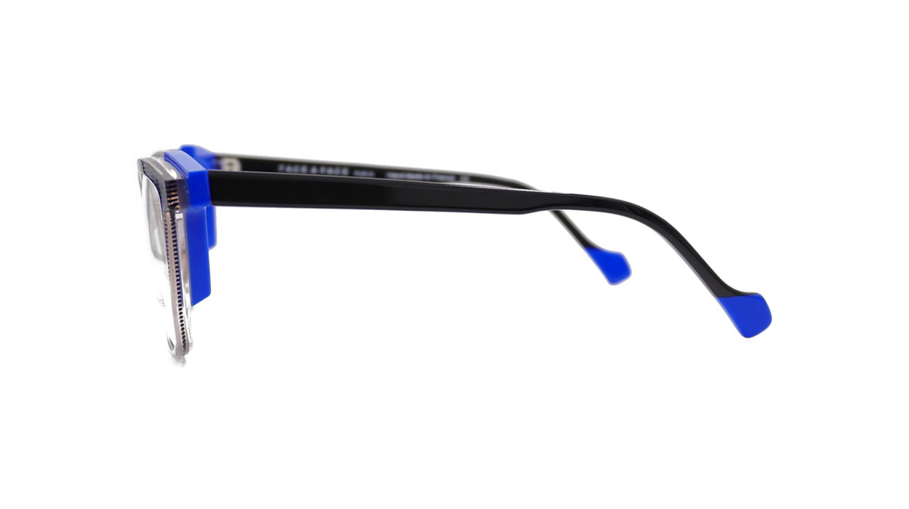 Paire de lunettes de vue Face-a-face Shift 2 couleur marine - Côté droit - Doyle