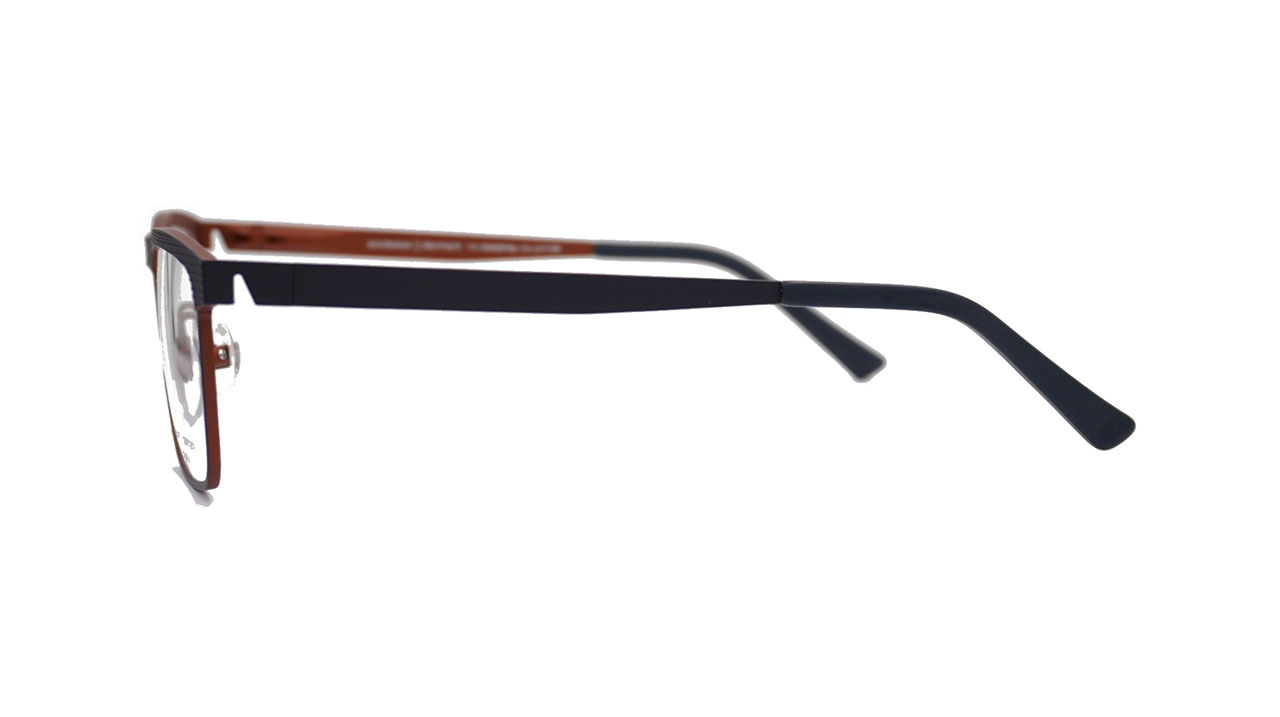 Paire de lunettes de vue Prodesign 1448 couleur marine - Côté droit - Doyle