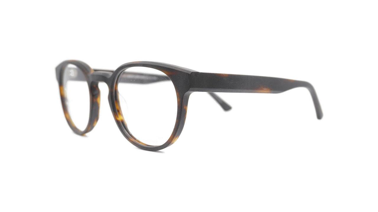 Paire de lunettes de vue Prodesign 4787 couleur brun - Côté à angle - Doyle