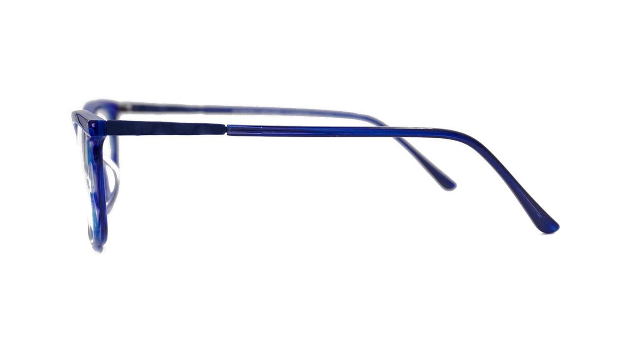 Paire de lunettes de vue Prodesign 3651 couleur bleu - Côté droit - Doyle