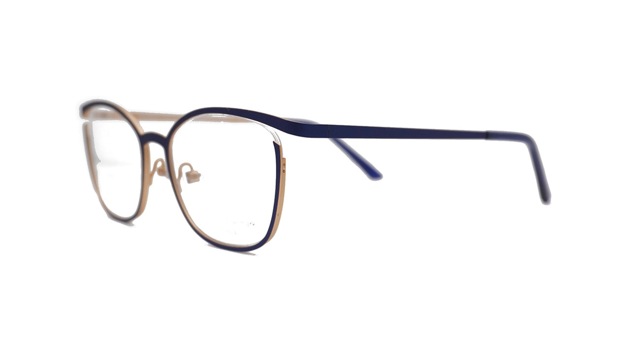 Paire de lunettes de vue Prodesign 3179 couleur bleu - Côté à angle - Doyle