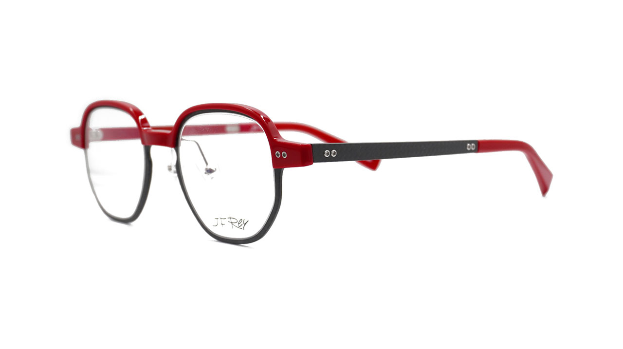 Paire de lunettes de vue Jf-rey Jf2960 couleur rouge - Côté à angle - Doyle