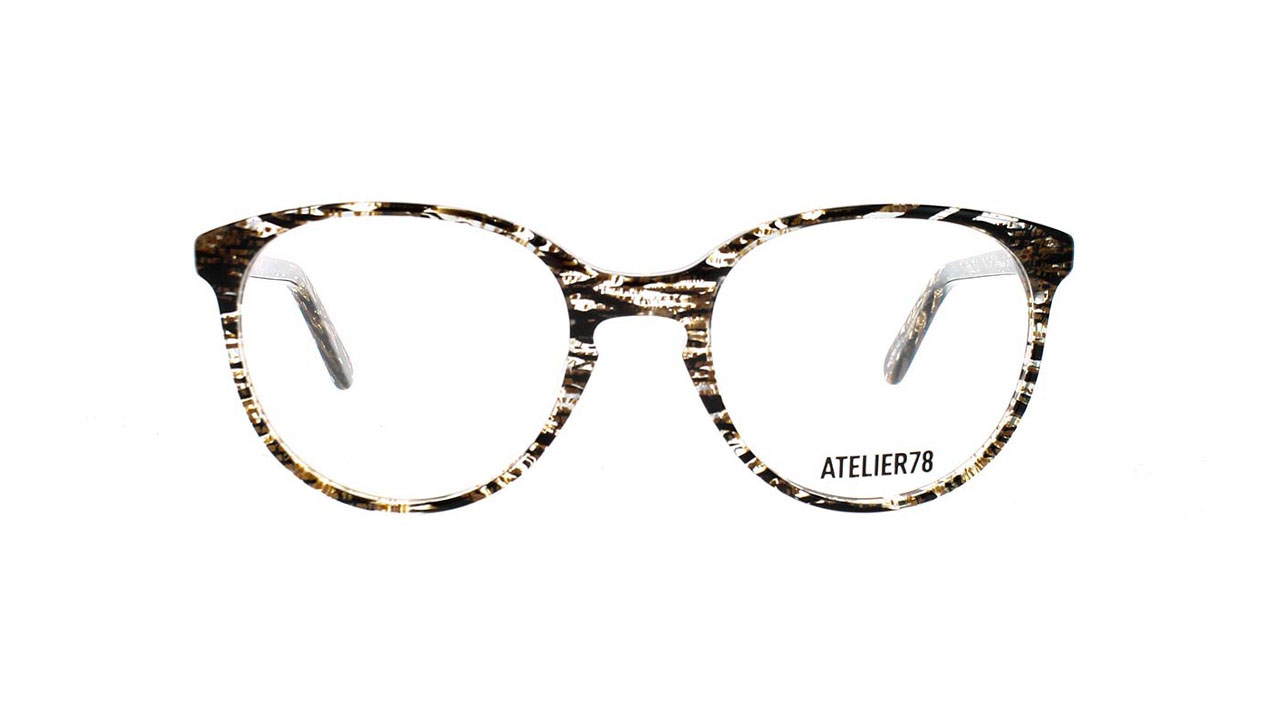 Paire de lunettes de vue Atelier78 Villaine couleur brun - Doyle