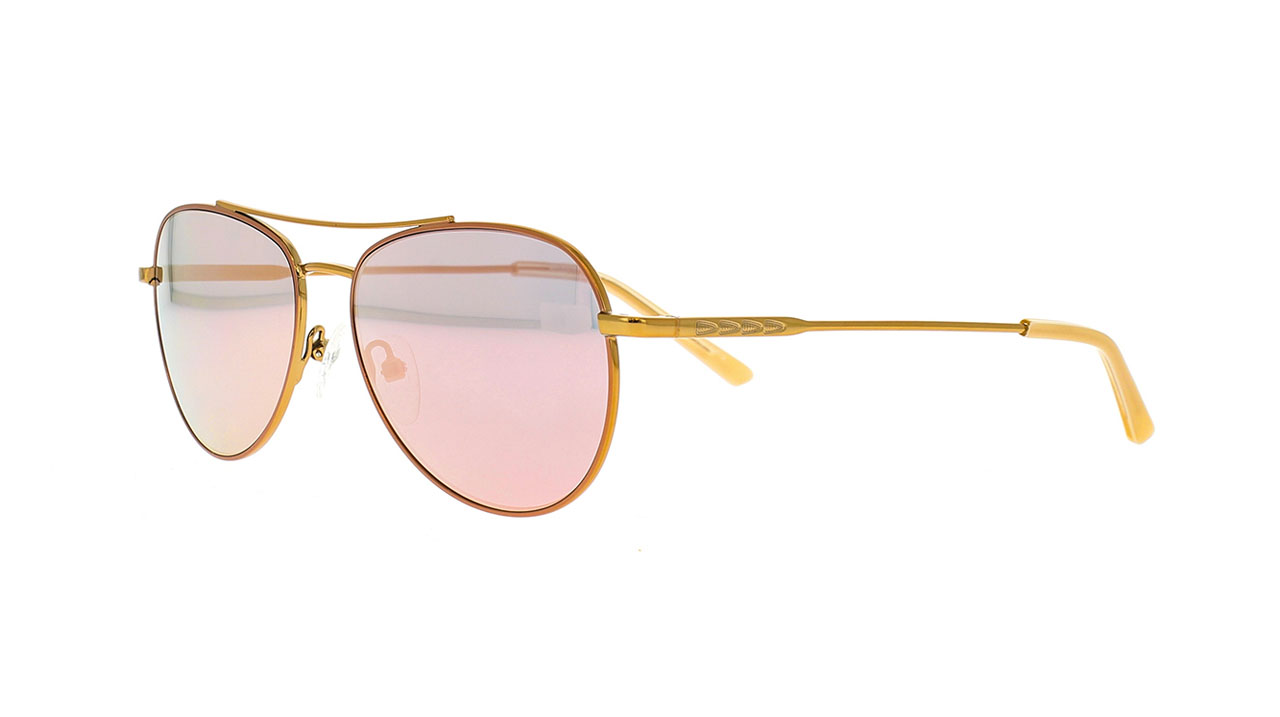 Paire de lunettes de soleil Atelier78 Atsix/s couleur rose - Côté à angle - Doyle