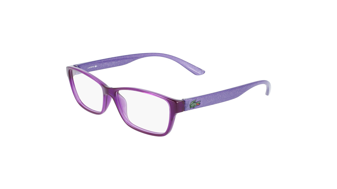 Paire de lunettes de vue Lacoste-junior L3803b couleur n/d - Côté à angle - Doyle