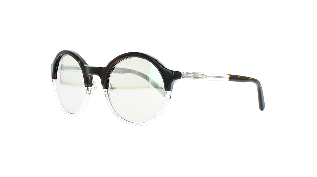 Paire de lunettes de soleil Atelier78 Calvi /s couleur brun - Côté à angle - Doyle