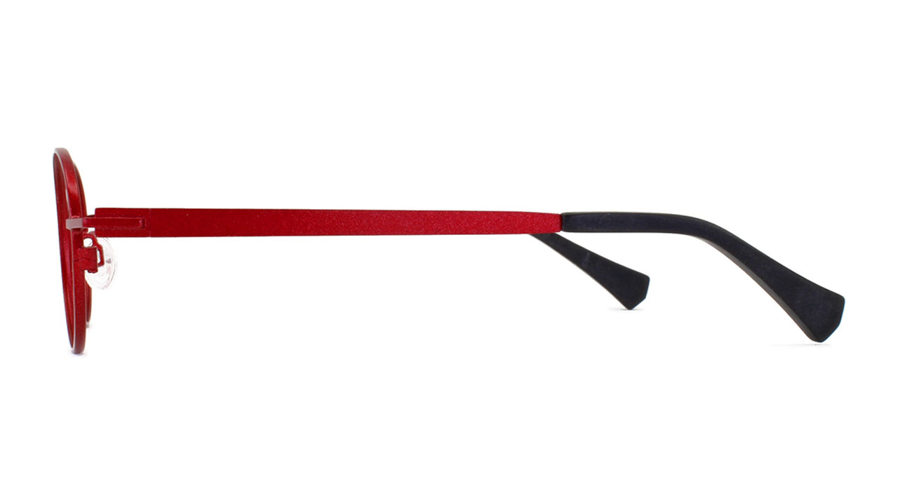 Paire de lunettes de vue Matttew-eyewear Orchid couleur rouge - Côté droit - Doyle
