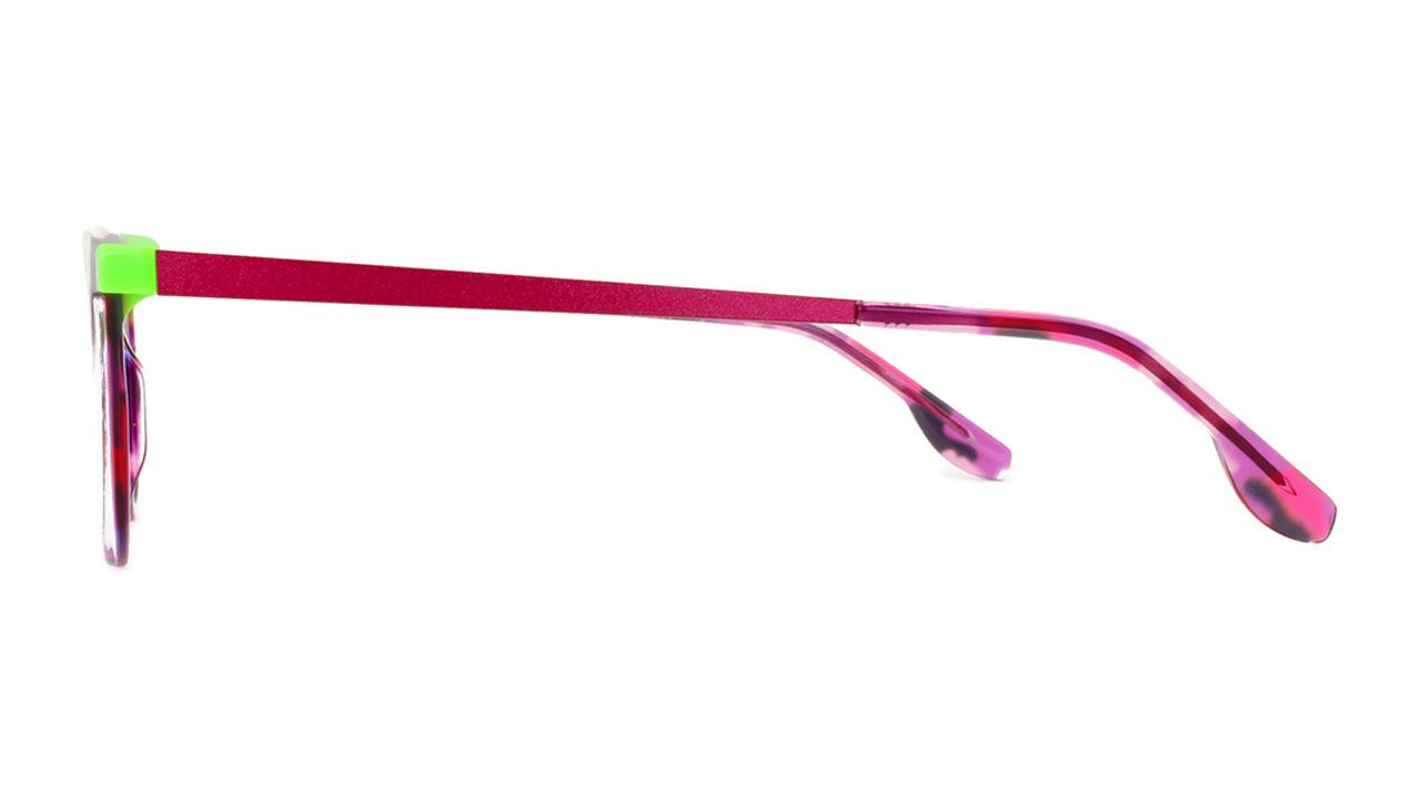 Paire de lunettes de vue Matttew-eyewear Beaufort couleur rose - Côté droit - Doyle