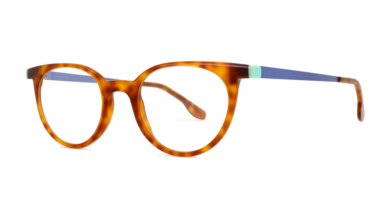 Paire de lunettes de vue Matttew-eyewear Beaufort couleur brun - Côté à angle - Doyle