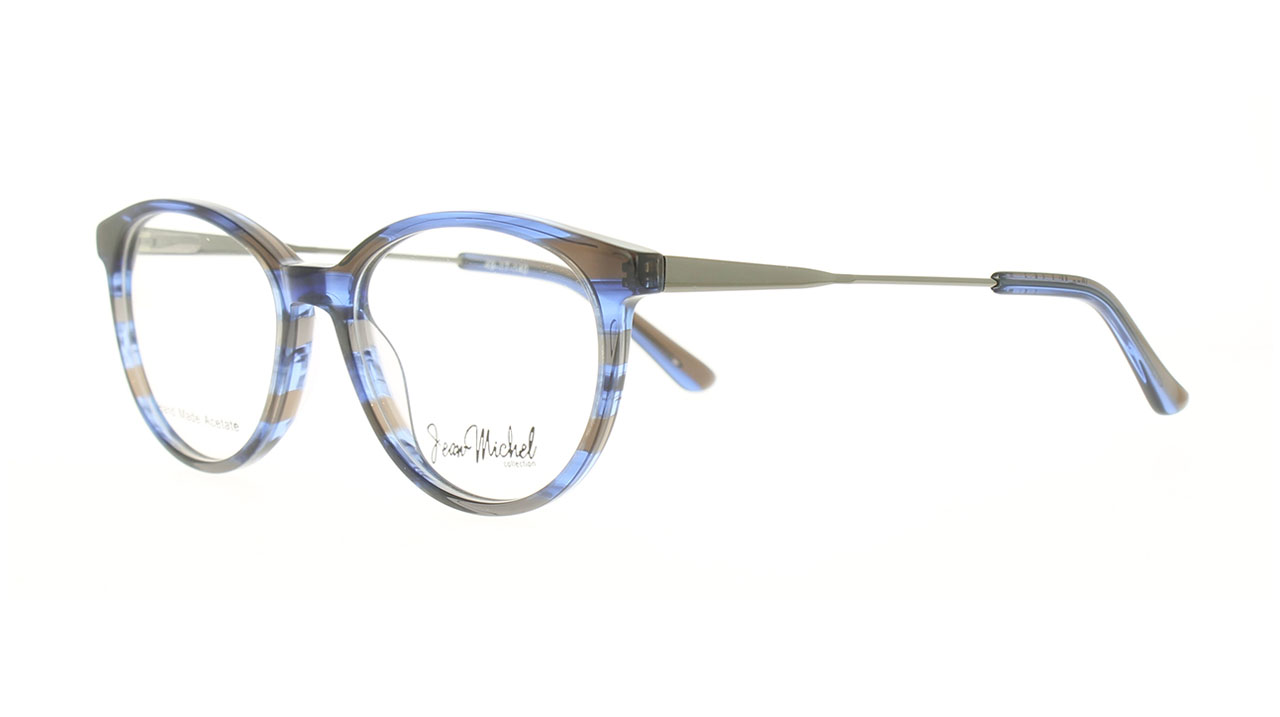 Paire de lunettes de vue Chouchous 9154 couleur marine - Côté à angle - Doyle