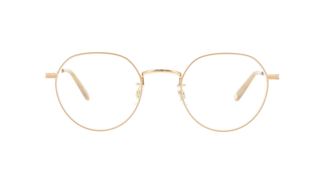 Glasses Garrett-leight Robson, rose gold colour - Doyle