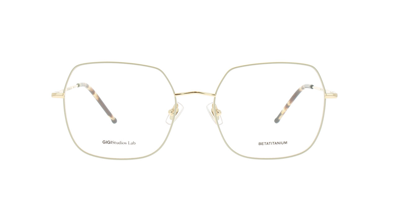 Paire de lunettes de vue Gigi-studios Dahlia couleur or - Doyle