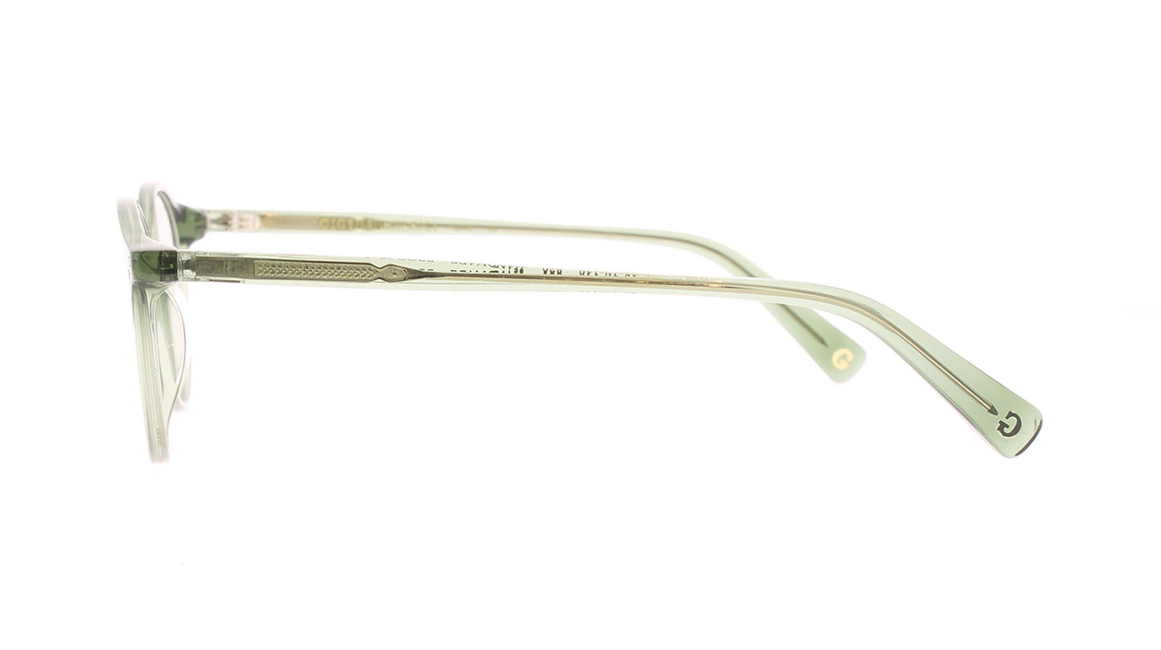 Paire de lunettes de vue Gigi-studios Brooks couleur vert - Côté droit - Doyle