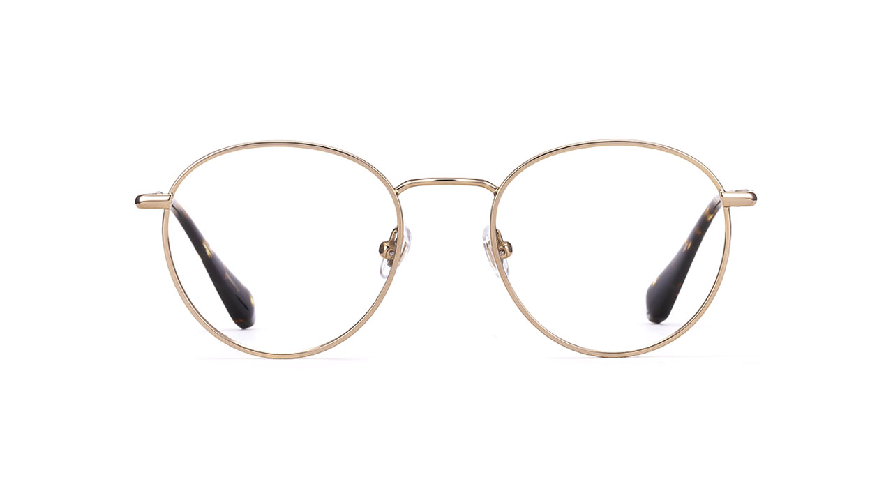 Paire de lunettes de vue Gigi-studios Quartz couleur or - Doyle