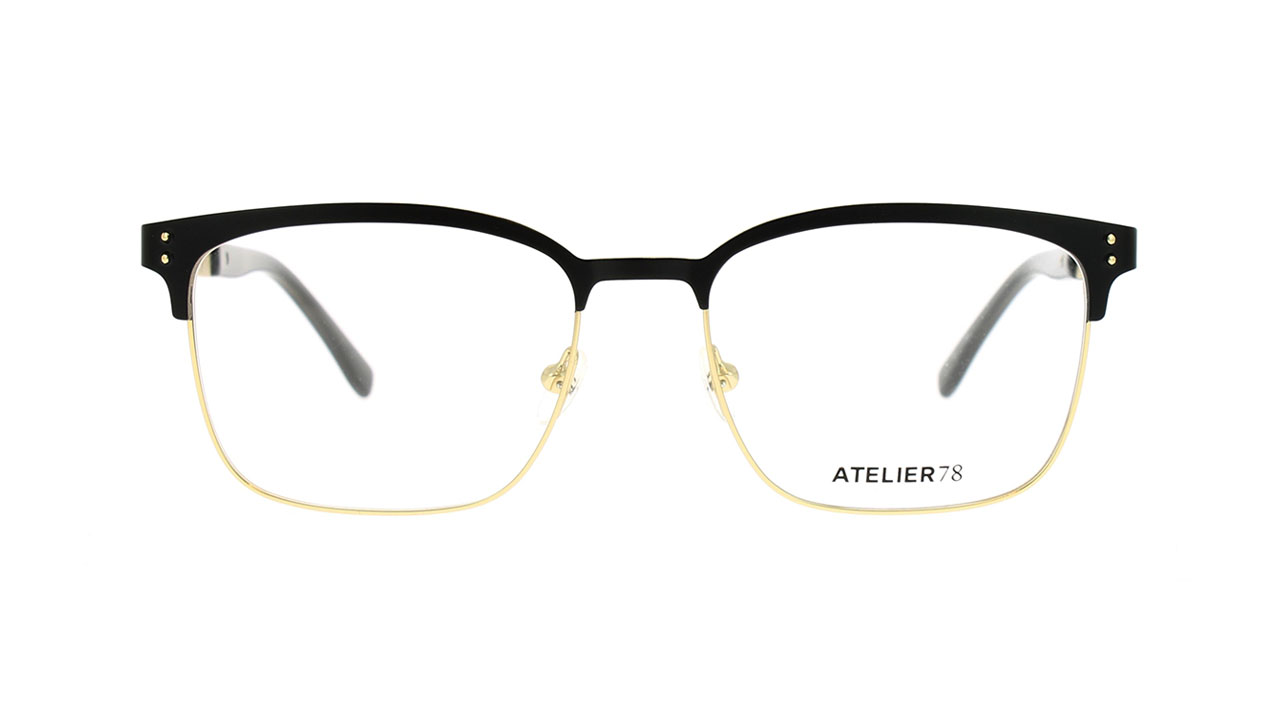Paire de lunettes de vue Atelier78 Anvers couleur noir - Doyle