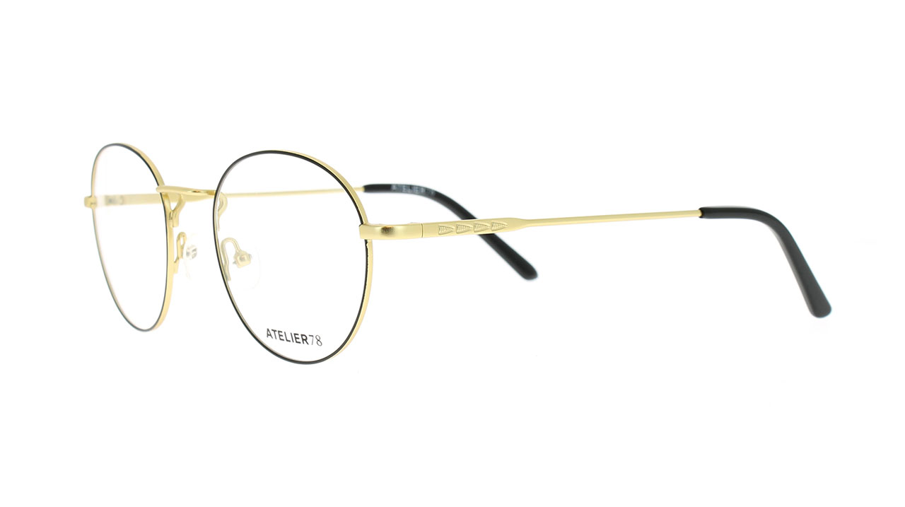 Glasses Atelier78 Rully, black colour - Doyle