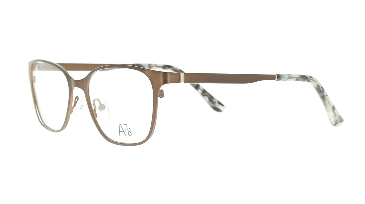 Paire de lunettes de vue Chouchous 9134 couleur brun - Côté à angle - Doyle