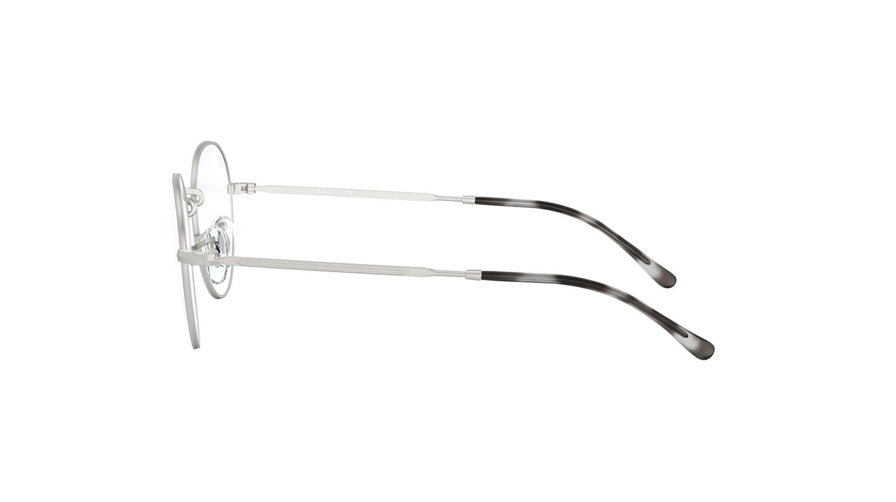 Paire de lunettes de vue Ray-ban Rx3582v couleur gris - Côté droit - Doyle