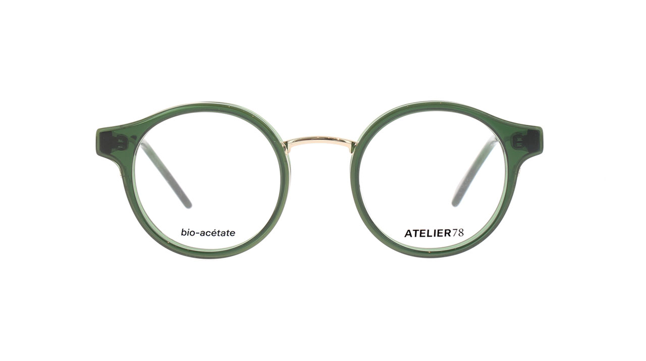Paire de lunettes de vue Atelier78 Bahia couleur vert - Doyle