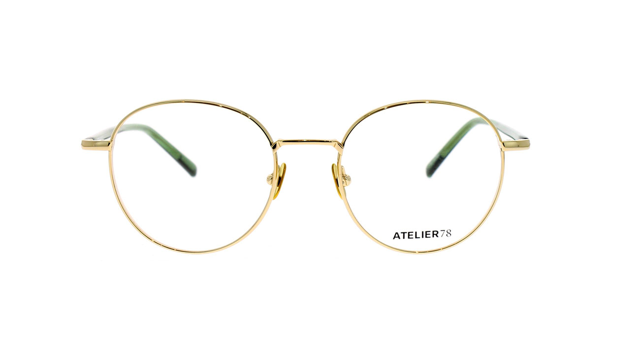 Paire de lunettes de vue Atelier78 Bamboo couleur vert - Doyle
