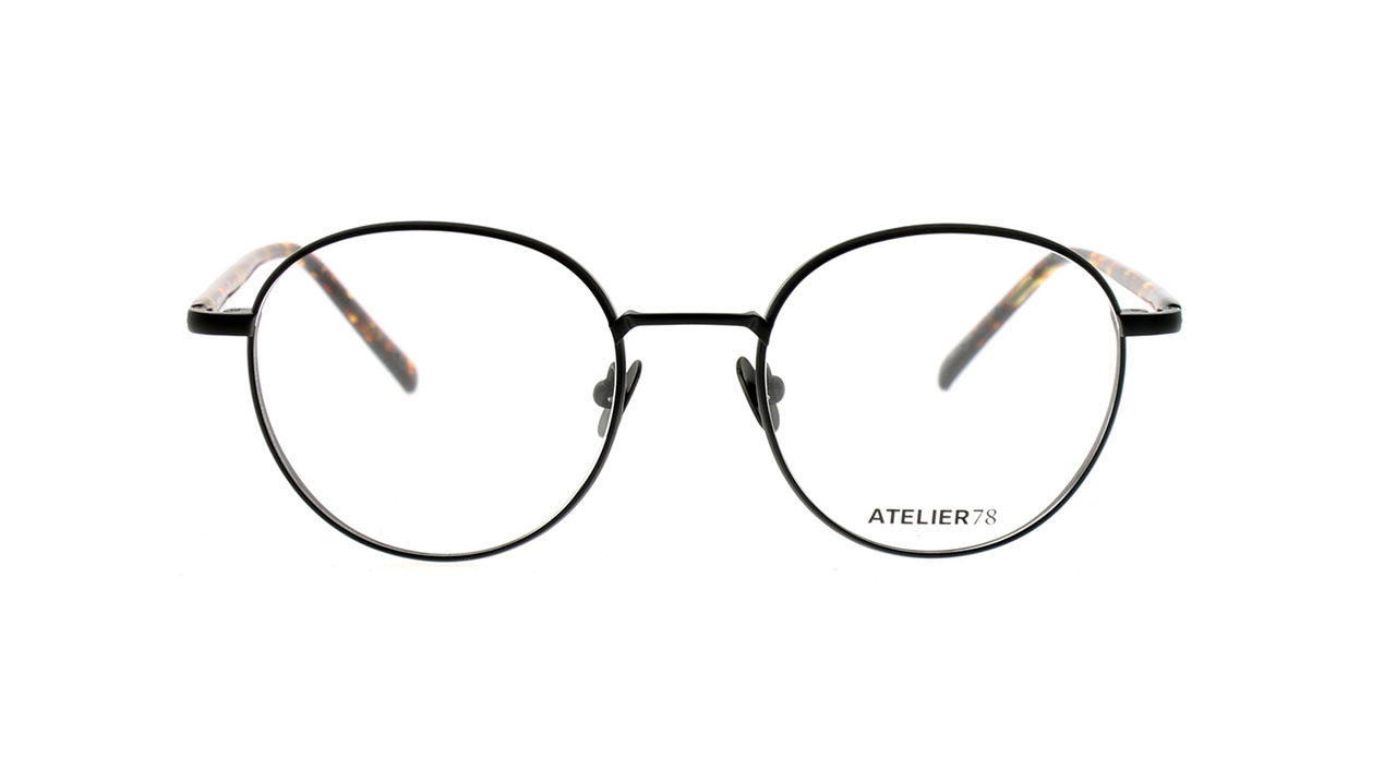Paire de lunettes de vue Atelier78 Bamboo couleur noir - Doyle