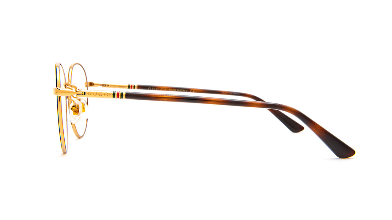 Paire de lunettes de vue Gucci Gg0392o couleur brun - Côté droit - Doyle